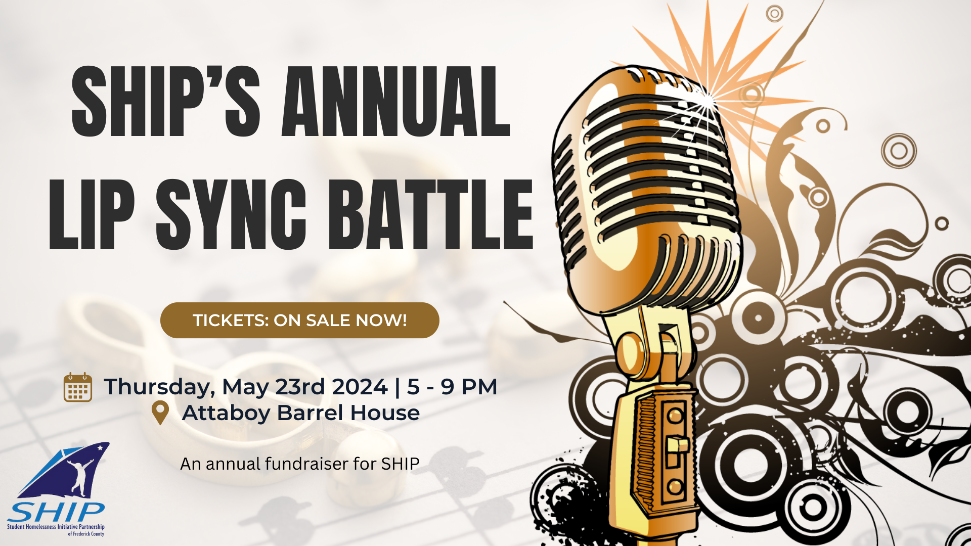 2024 lip sync battle, live performances, thursday may 23rd from 5-9pm at attaboy barrel house